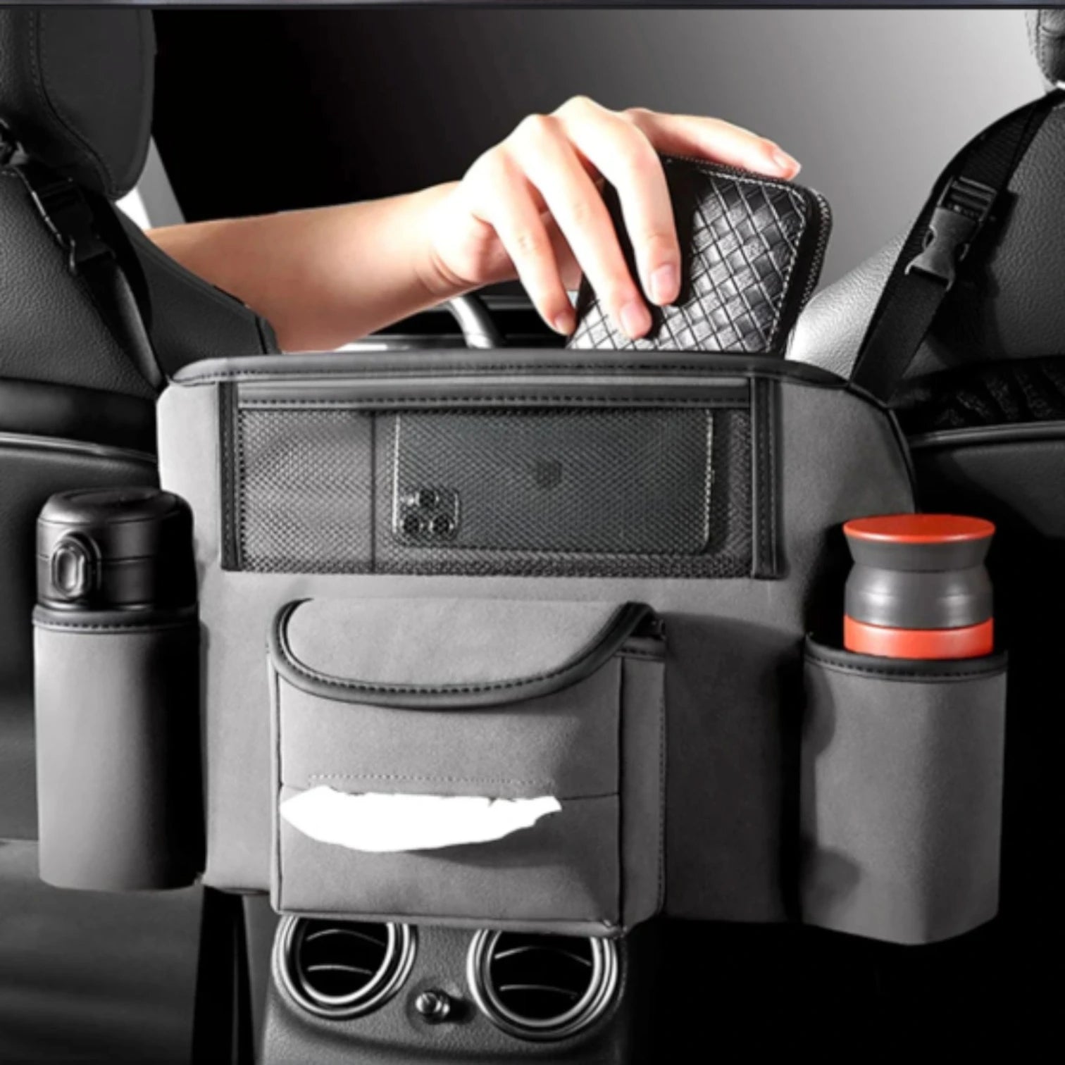 ORGANIZADOR TIPO BOLSO PARA CARRO ORGANIZADOR TIPO BOLSO PARA CARRO